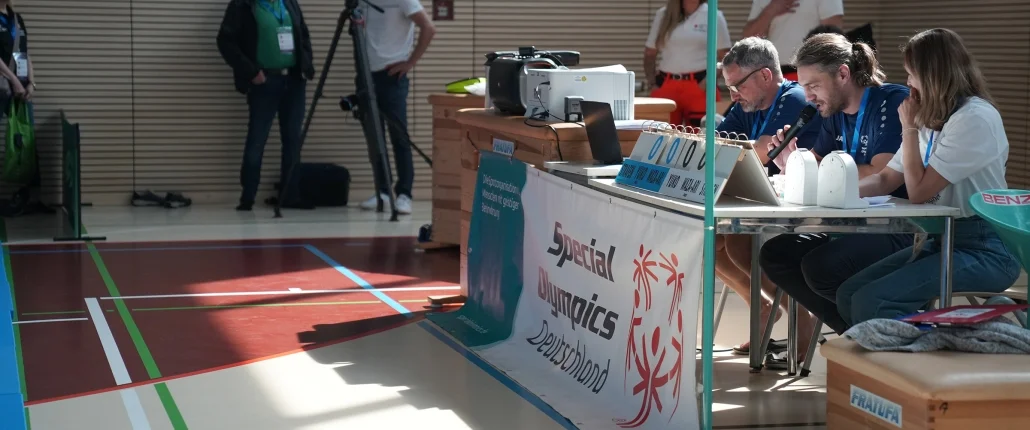 Judo Wettkampf bei den Special Olympics Landesspiele